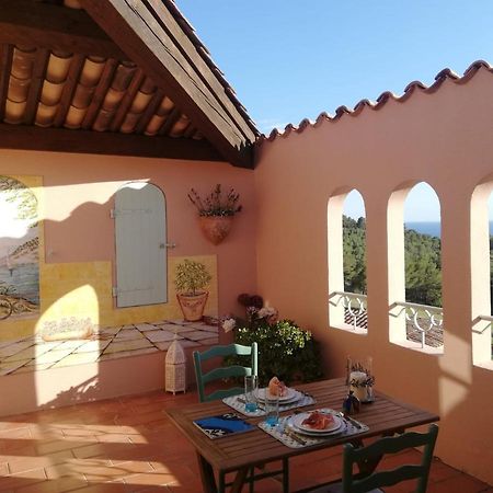 Hameau Des Amandiers - Vue Mer, Golf Et Vignes Apartment Saint-Cyr-sur-Mer Ngoại thất bức ảnh