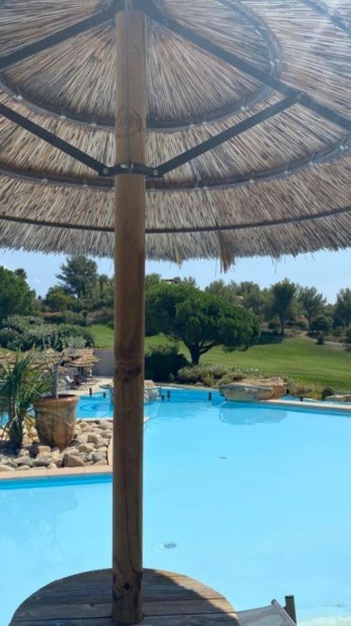 Hameau Des Amandiers - Vue Mer, Golf Et Vignes Apartment Saint-Cyr-sur-Mer Ngoại thất bức ảnh